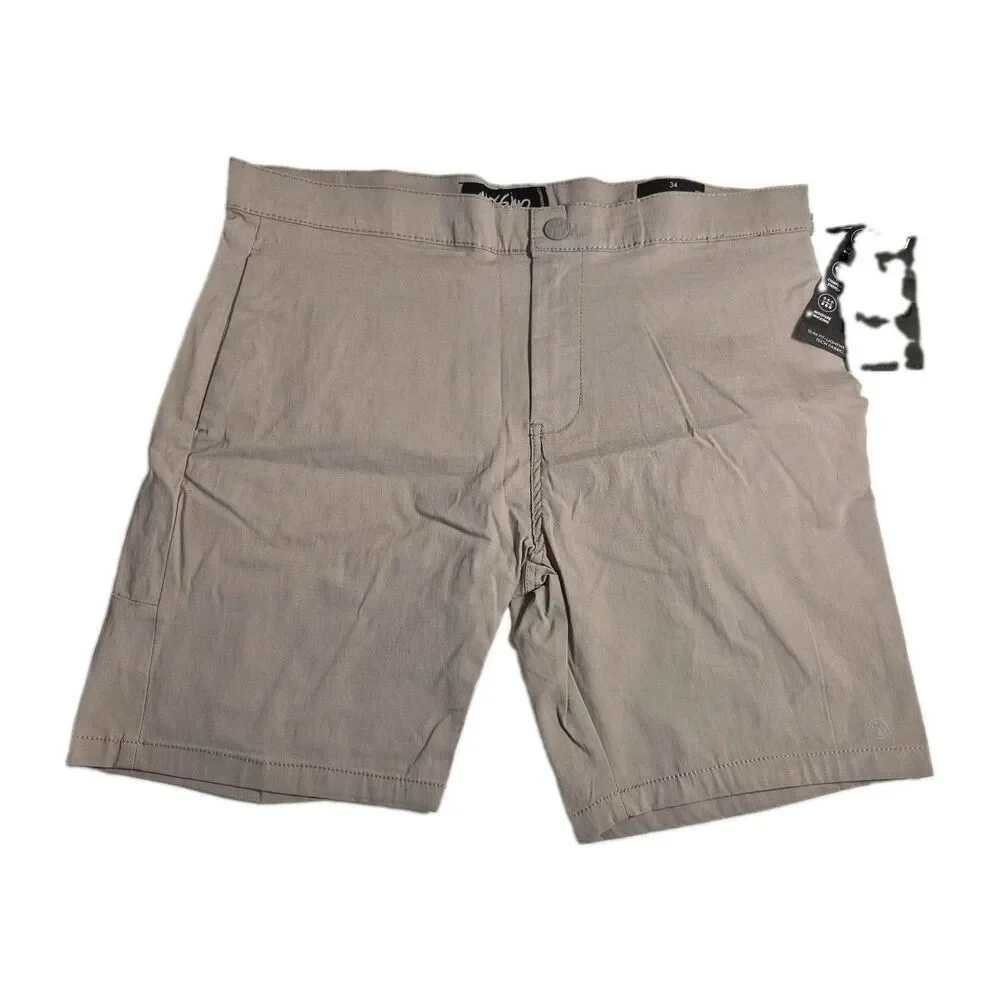 Mossimo Men's Shorts Size 34 Slim Tech Fabric Stretch Moisture Wicking